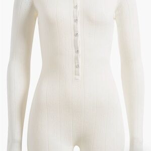 SKIMS Pointelle Knit Romper